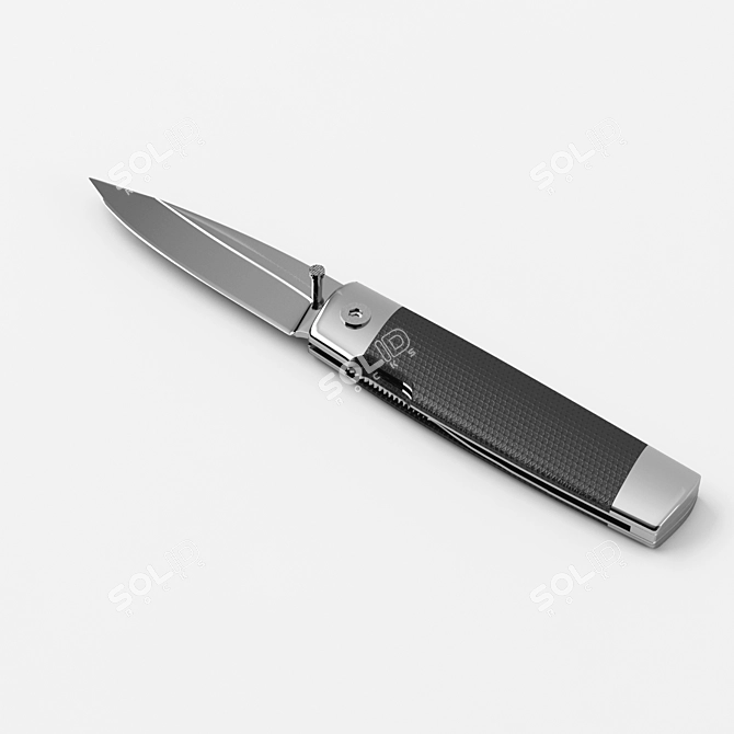 Sharp Warrior Knife 3D model image 1