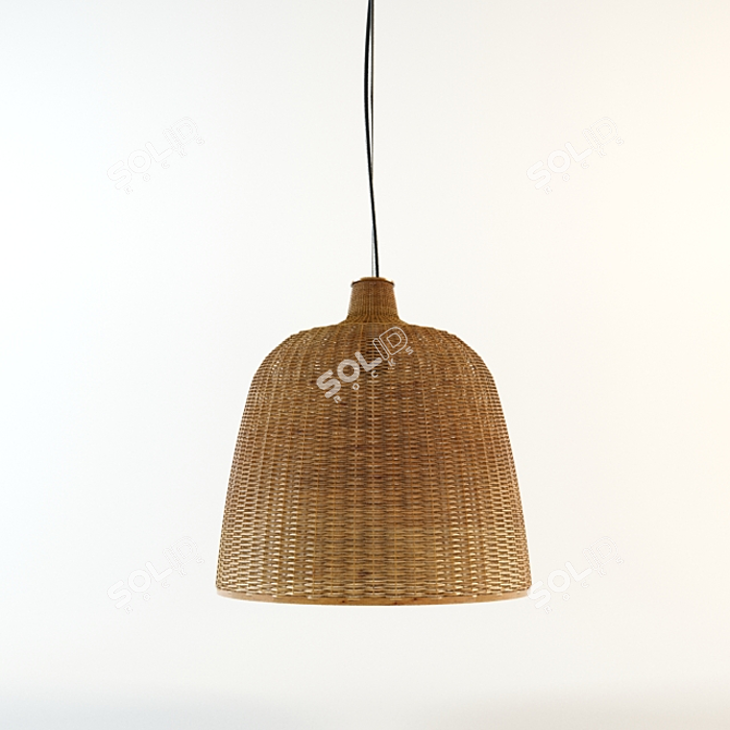 Modern Scandinavian Style Lamp 3D model image 1