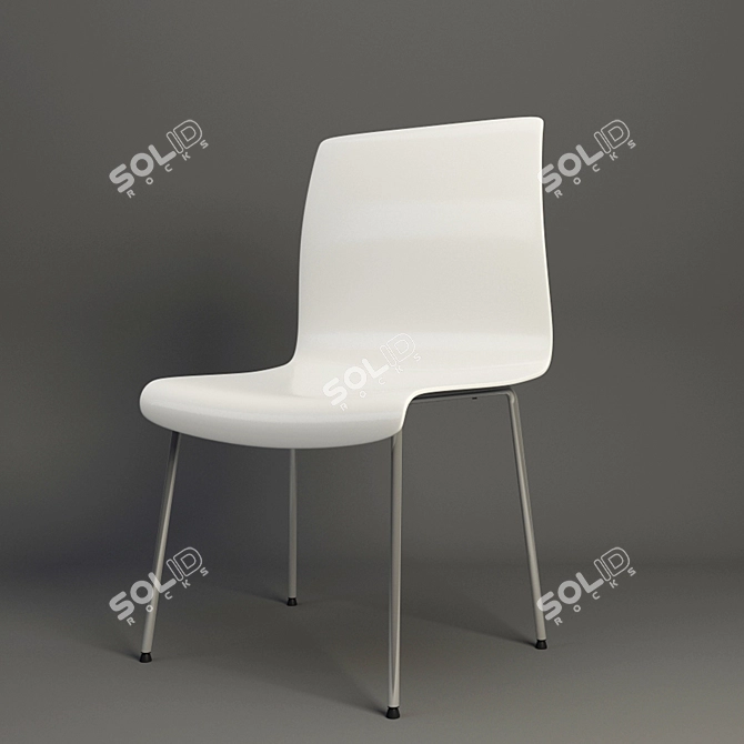 Compact and Stylish IKEA Erland 3D model image 1