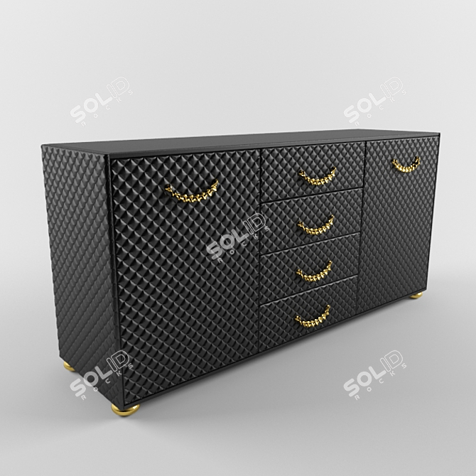 Colombostile Komod 4656: Elegant and Functional 3D model image 1