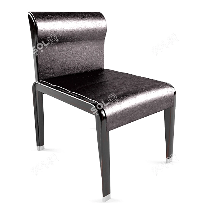 Giorgetti Chair: Modern Elegance 3D model image 1