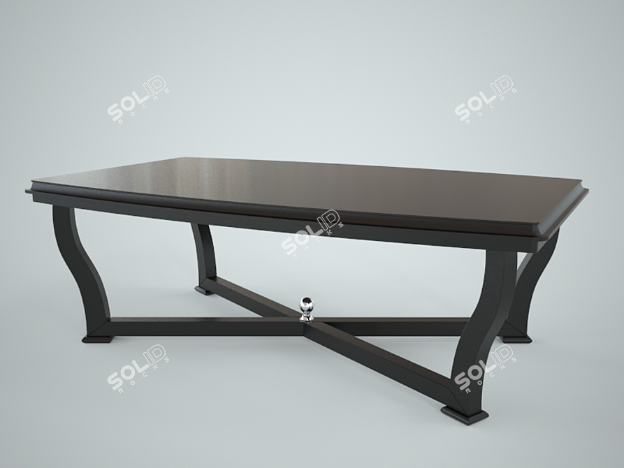 LCI Stile Decora Coffee Table: Elegant and Versatile 3D model image 1