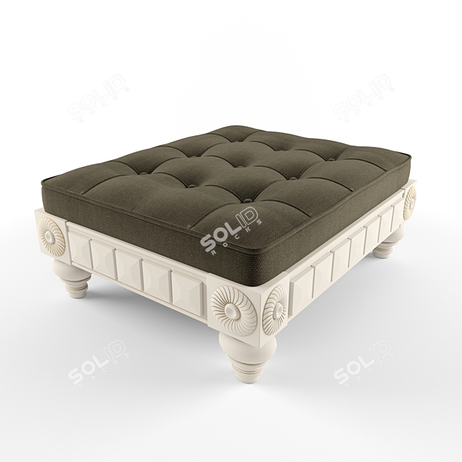 Eral Style Sofa 3D model image 1