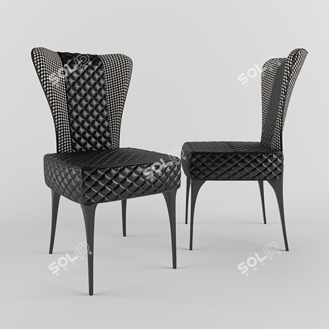 Elegance in Motion: COLOMBOSTILE Chair 3D model image 1