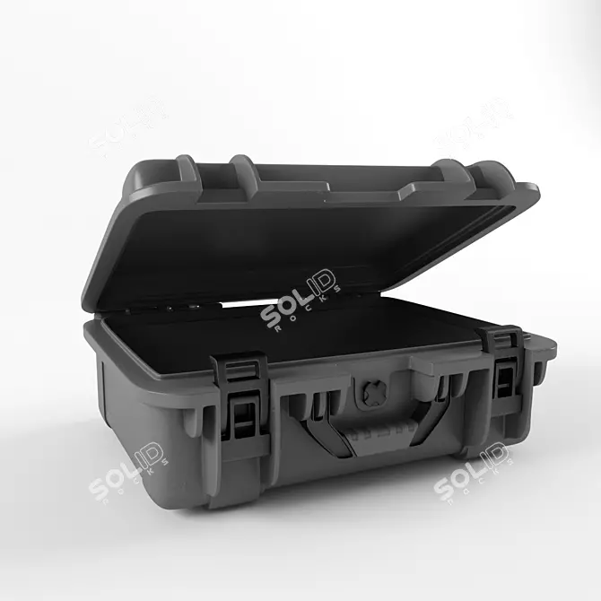 Tool-Trek Plastic Toolbox 3D model image 1