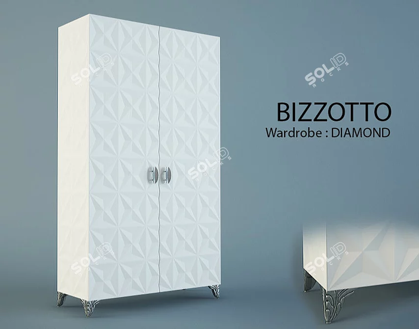 BIZZOTTO DIAMOND Wardrobe 3D model image 1