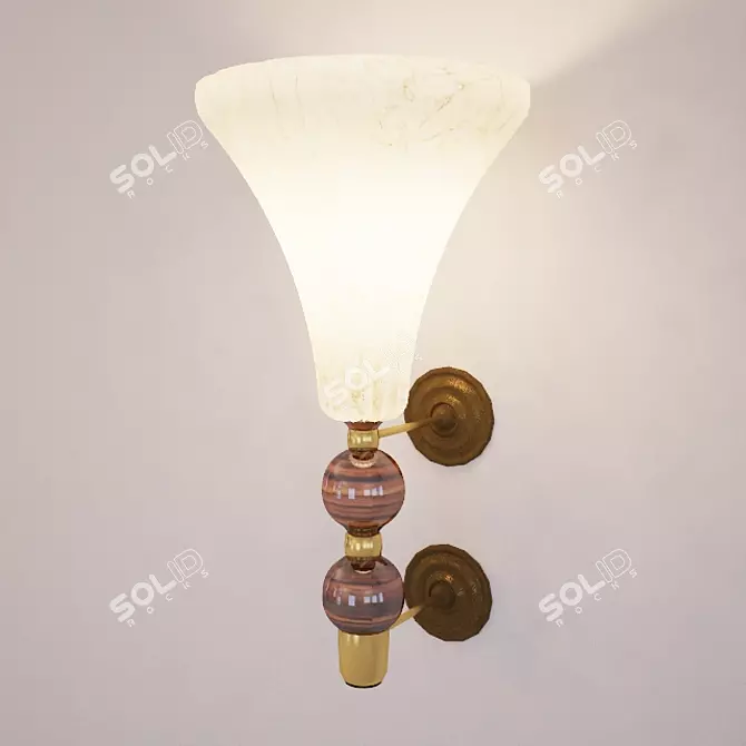 Classic Wall Sconce 3D model image 1