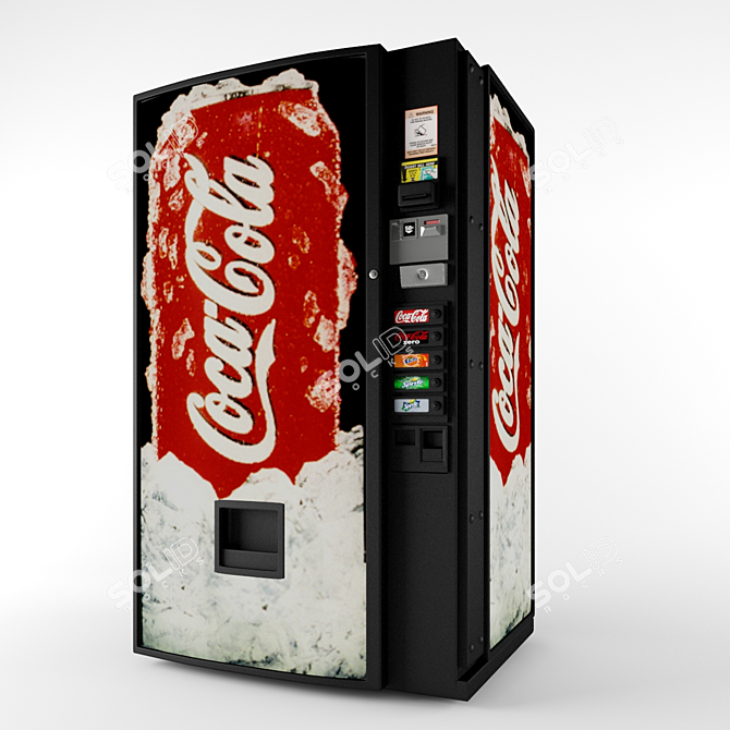 Coke Distributor: Quench Your Thirst 3D model image 1