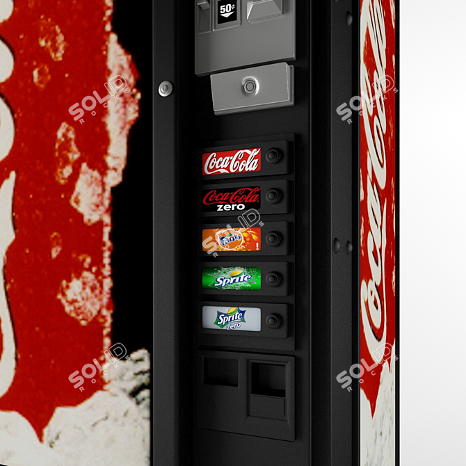 Coke Distributor: Quench Your Thirst 3D model image 2