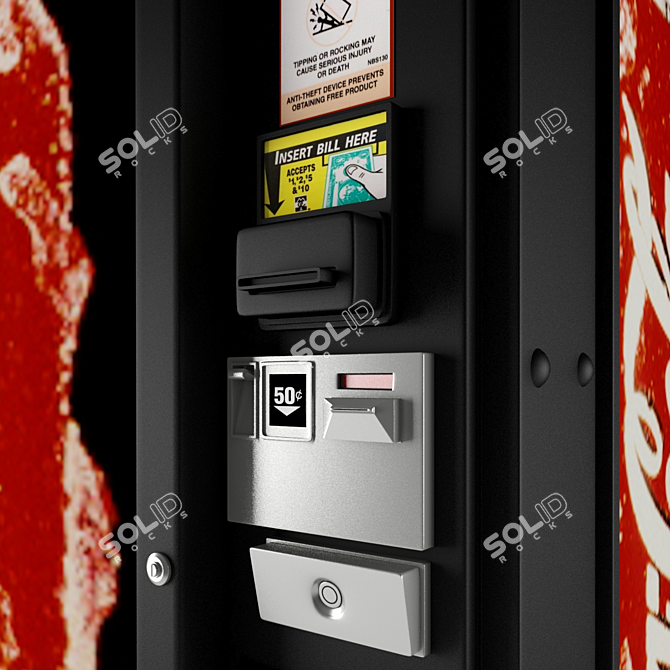 Coke Distributor: Quench Your Thirst 3D model image 3