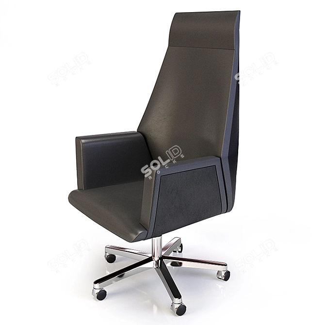 Deko Tua: Modern, Comfortable Armchair 3D model image 4