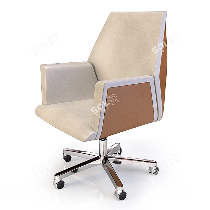 Deko Tua Armchair: Classic Comfort 3D model image 3
