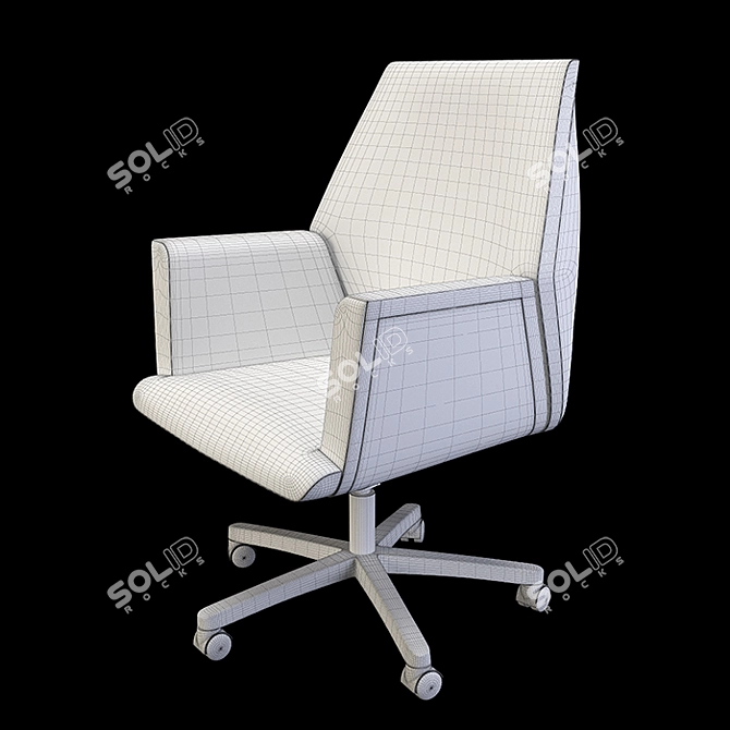 Deko Tua Armchair: Classic Comfort 3D model image 6