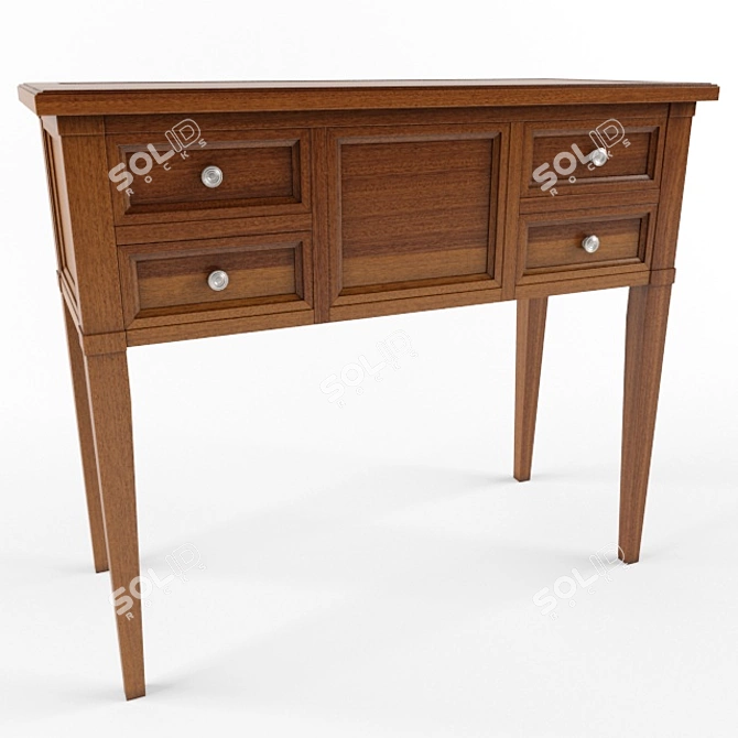 Elegant Park Avenue Console 3D model image 1