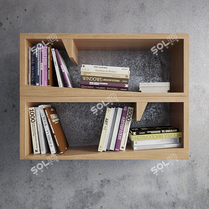 Organize Your Books with Ease 3D model image 2