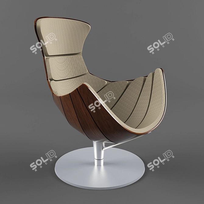 Lobster Chair: The Ultimate Wheelchair 3D model image 1