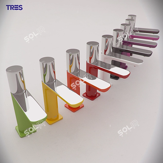 TRES LoftColors Mix - Unique 16.7cm Size 3D model image 2