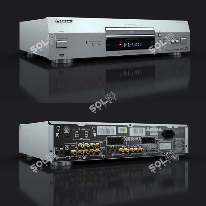 Pioneer DV-757 DVD Player 3D model image 1