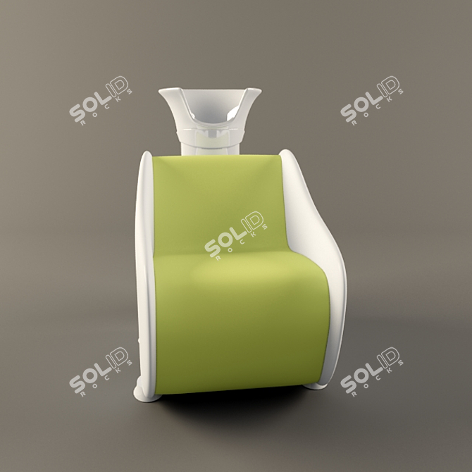 All-in-One Salon Chair 3D model image 1