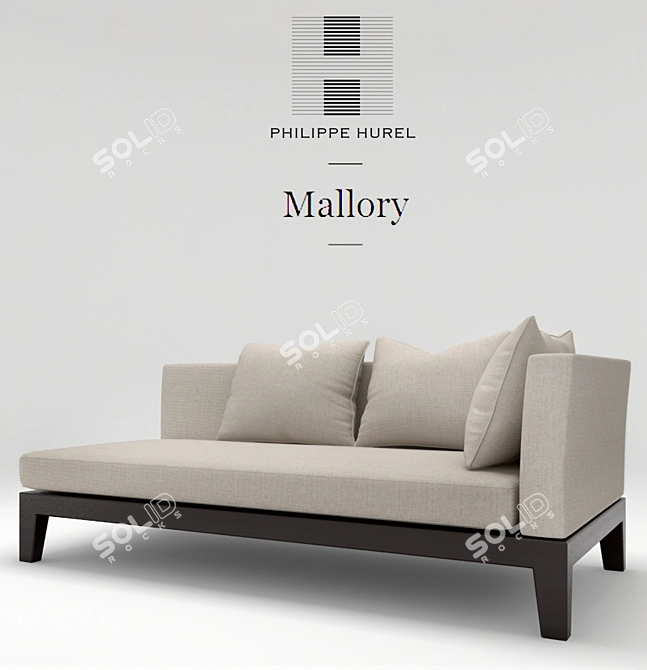 Philippe Hurel Mallory: Timeless Luxury Furniture 3D model image 1