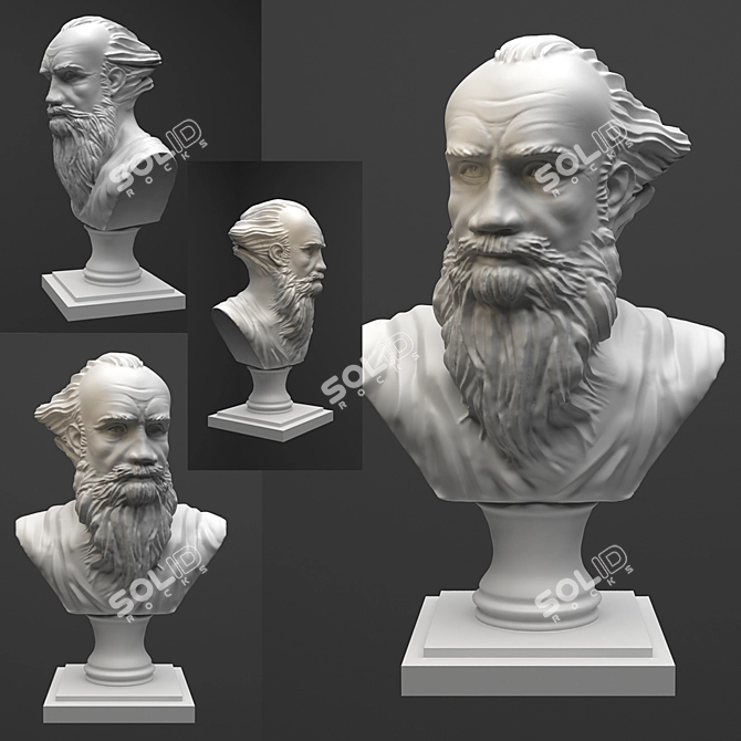 Tolstoy: Russian Prose Master 3D model image 1