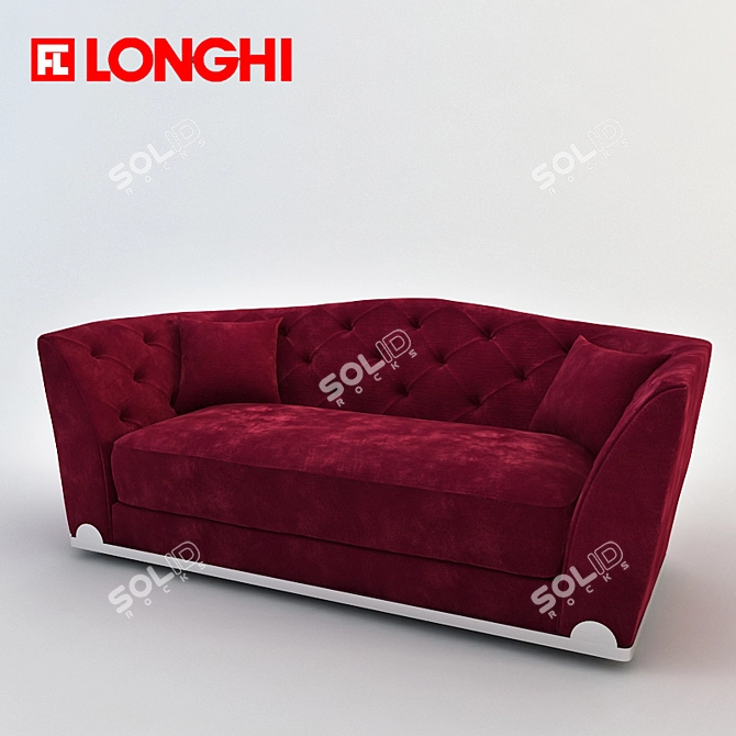 Grace Longhi Sofa: Elegant, Stylish, and Spacious 3D model image 2