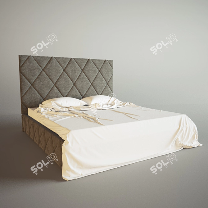 Ultimate Comfort Bed Mat 3D model image 1