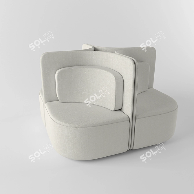 Modular Boss Design Furniture 3D model image 1