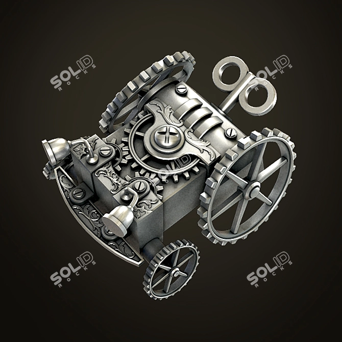 Creative Decorator Machine 3D model image 1