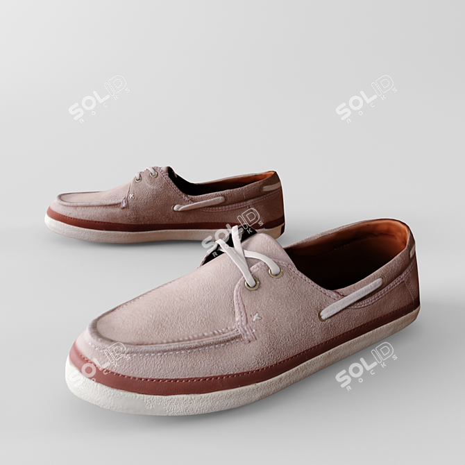 Title: Classic Sneakers for Trendy Style 3D model image 1