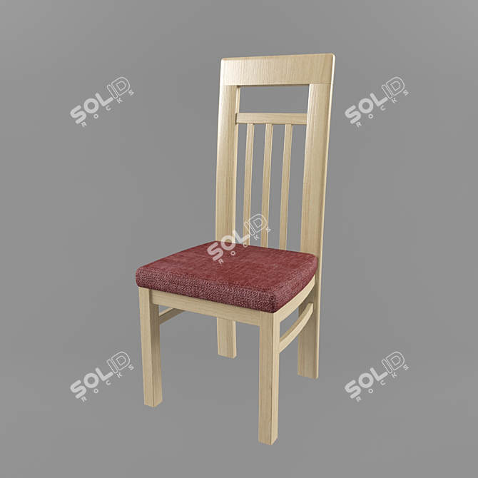 Versatile Chair: Modern Design & Comfort 3D model image 1