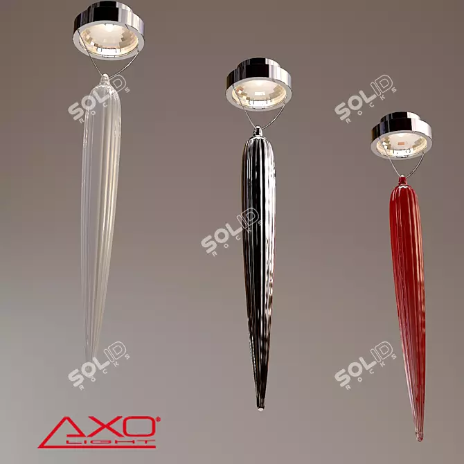 Axo Light ARI LED Downlight 3D model image 1