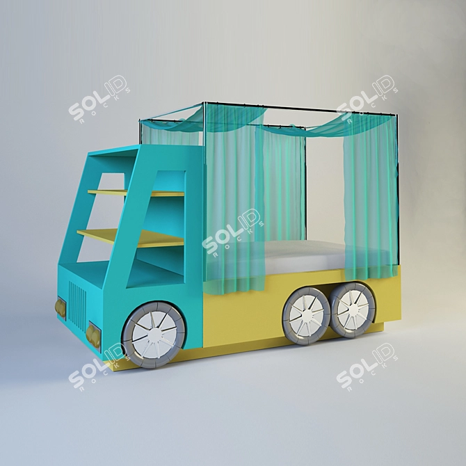 DreamCraft Bed Machine 3D model image 1