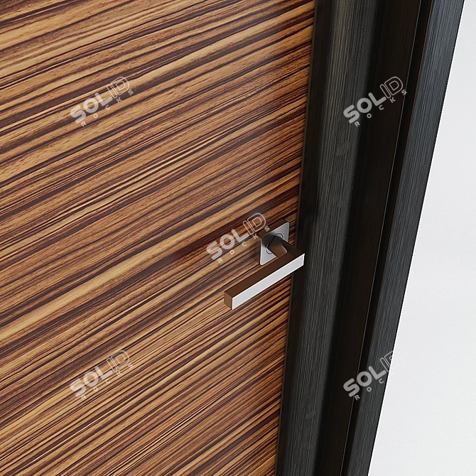 Custom Fit Oxford Door - Meranti Plus 3D model image 2
