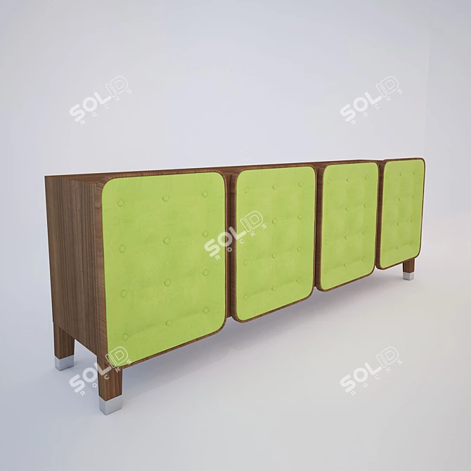 Modern Buffet Brick 69 by Gervasoni 3D model image 1