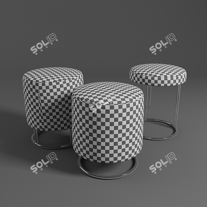 Title: Sleek Glass Modifier Set 3D model image 2