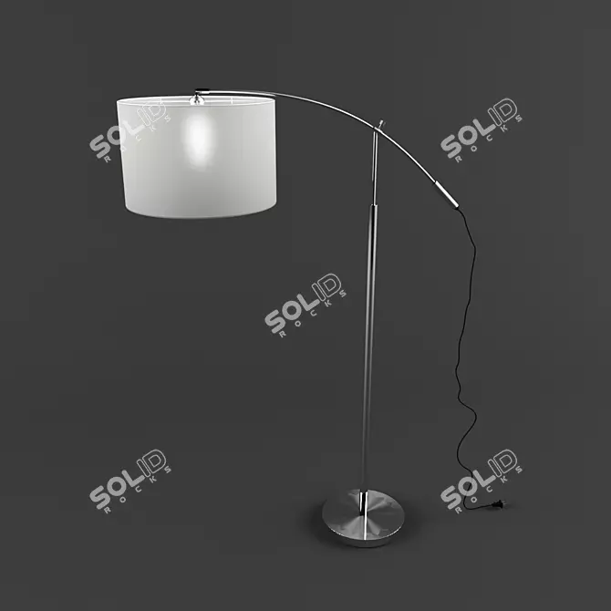 New York Libra Floor Lamp 3D model image 1