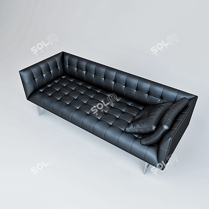 Poliform Edward: Modern Designer Sofa 3D model image 2