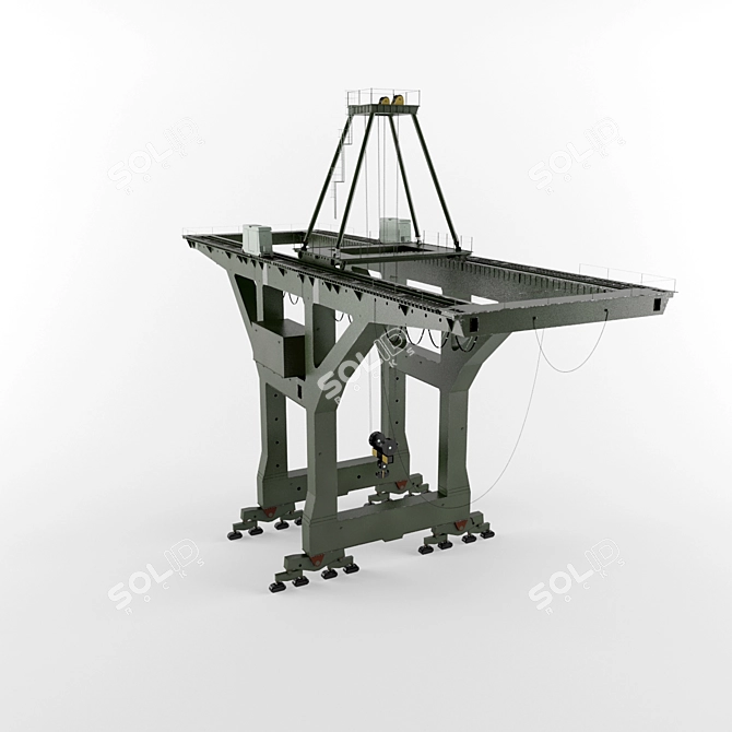 TiltDock Gantry: Efficient Loading 3D model image 3