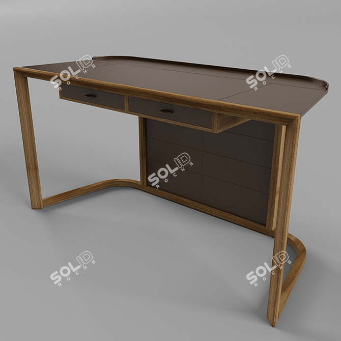 Stylish GIORGETTI IVO Table 3D model image 1