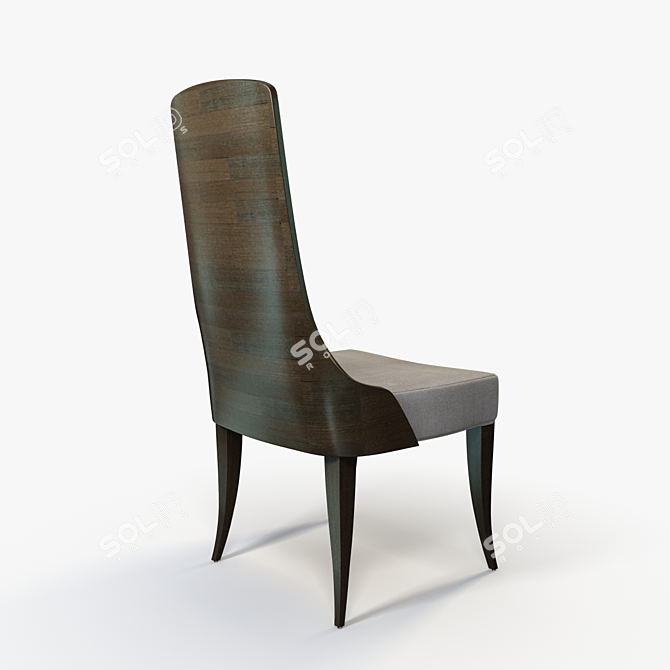 Prens-Modern Princess Chair 3D model image 2
