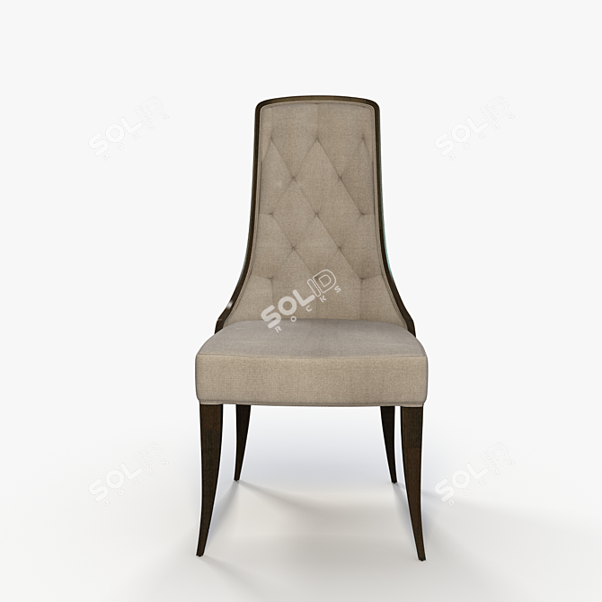 Prens-Modern Princess Chair 3D model image 3