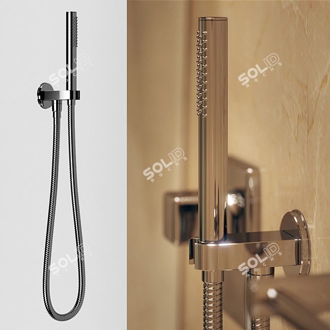 Zucchetti Z94177 Hand Shower 3D model image 1