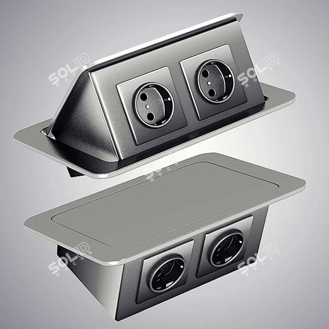 Animated Socket 3D model image 1