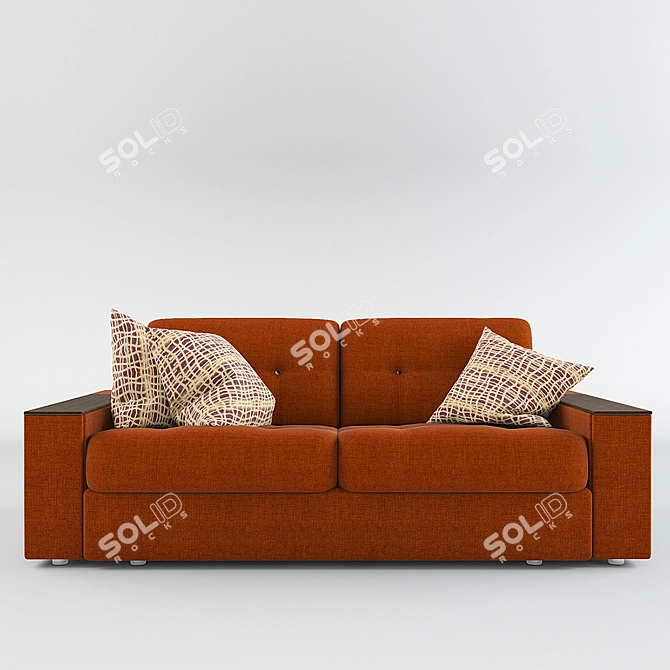 Custom Size Sofa: 2000 x 920 x 800 3D model image 1