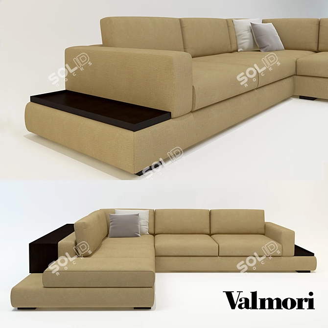 Valmori Monse Sofa 3D model image 1