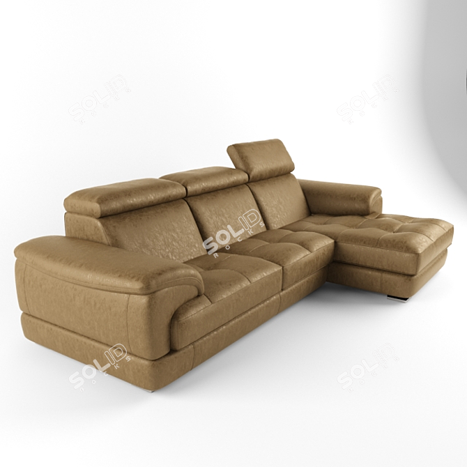 Marinelli Modular Sofa: Versatile and Stylish 3D model image 2