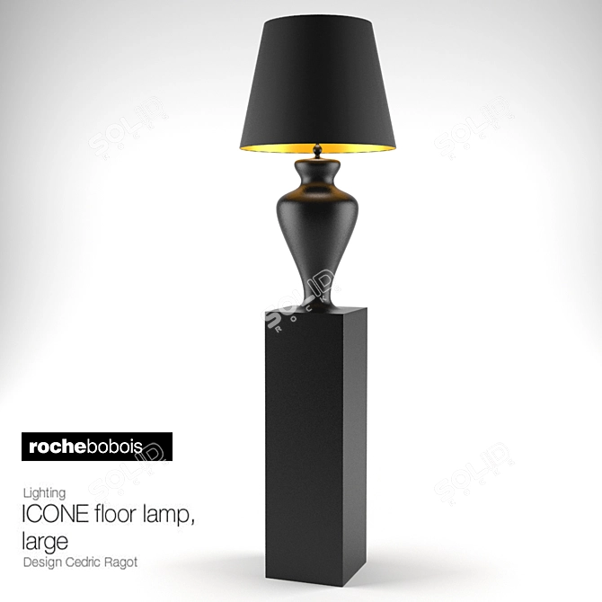 Iconic Illumination: Roche Bobois 3D model image 1