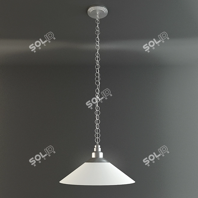 Modern IKEA KROBY Pendant Light 3D model image 1