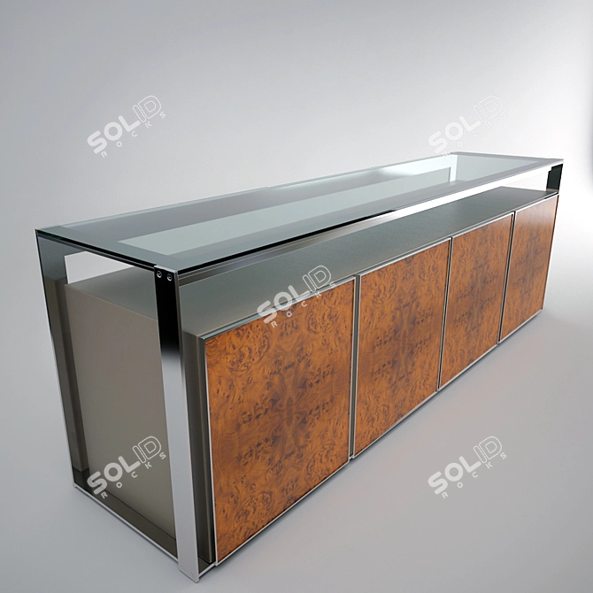 Luxury Bentley Ambassador Sideboard 3D model image 1